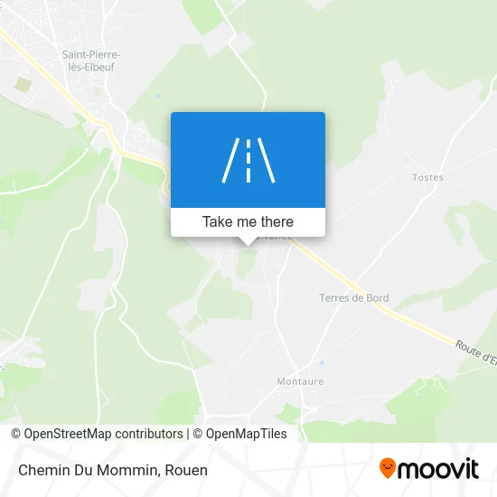 Chemin Du Mommin map