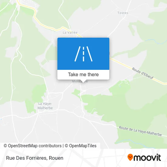 Rue Des Forrières map