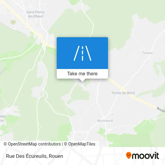 Rue Des Écureuils map