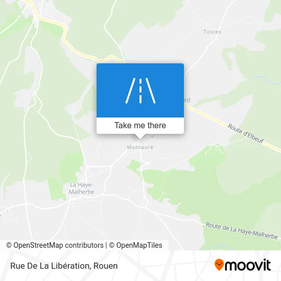 Rue De La Libération map