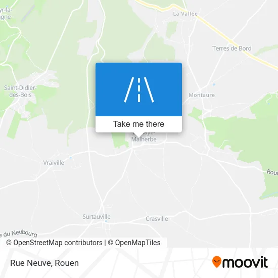 Rue Neuve map
