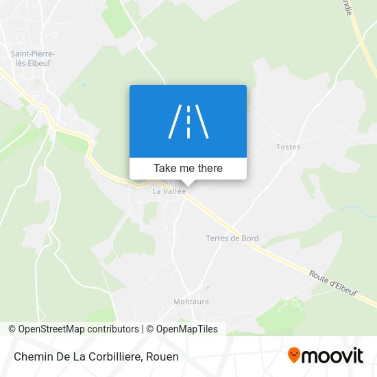 Chemin De La Corbilliere map