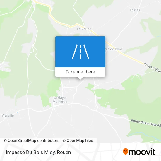 Impasse Du Bois Midy map