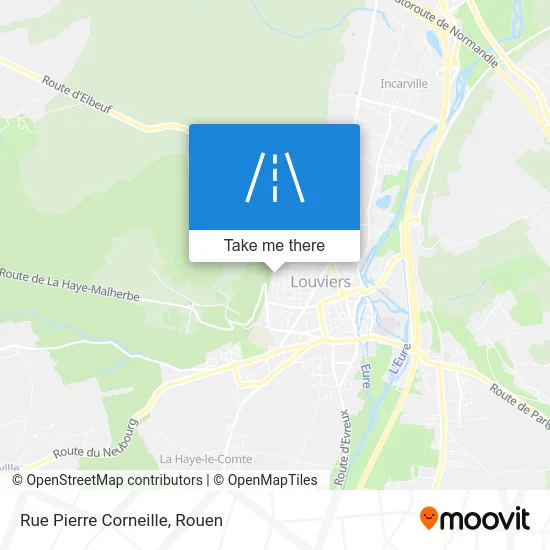 Rue Pierre Corneille map