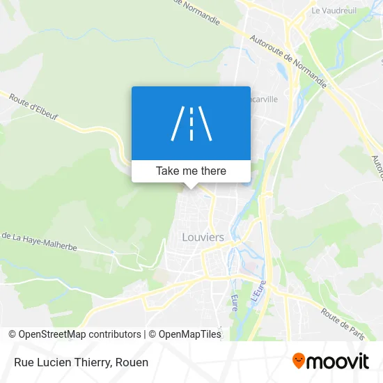 Rue Lucien Thierry map