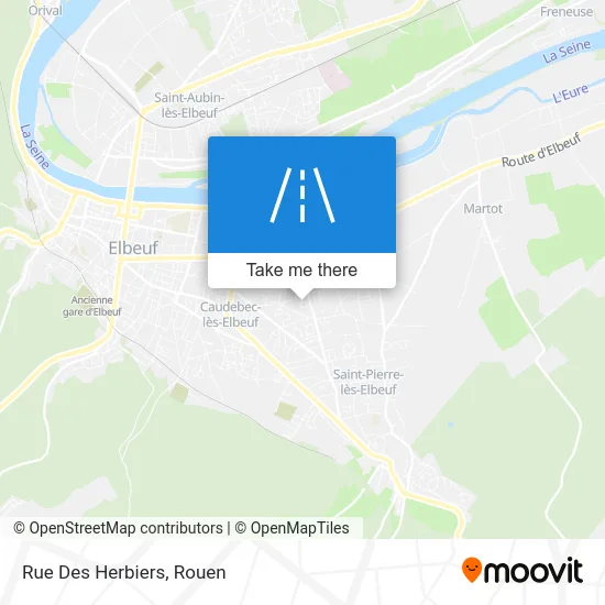 Rue Des Herbiers map