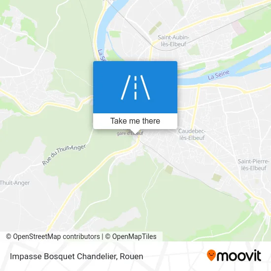 Impasse Bosquet Chandelier map