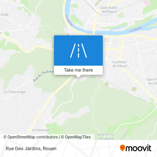 Rue Des Jardins map