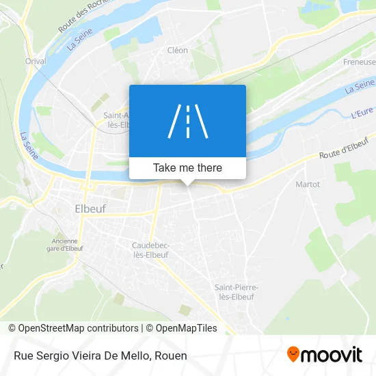 Rue Sergio Vieira De Mello map