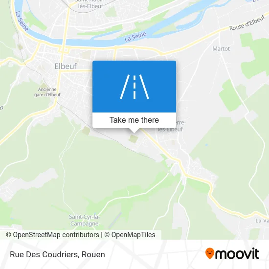 Rue Des Coudriers map