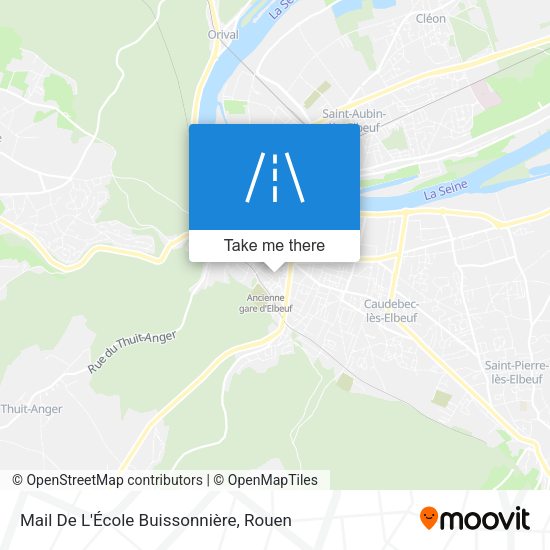 Mail De L'École Buissonnière map