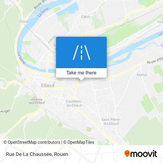 Rue De La Chaussée map