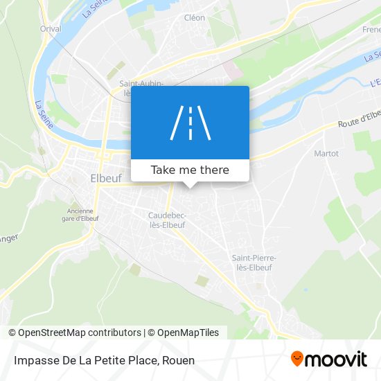 Mapa Impasse De La Petite Place