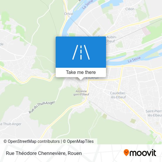 Rue Théodore Chennevière map
