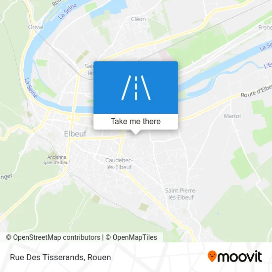 Rue Des Tisserands map