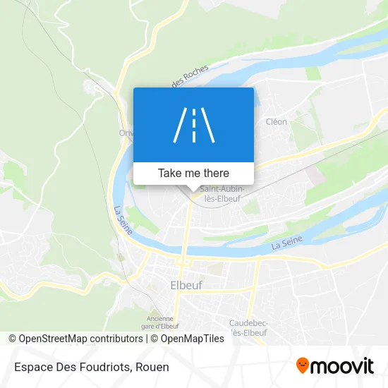 Espace Des Foudriots map