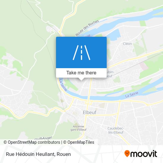Rue Hédouin Heullant map