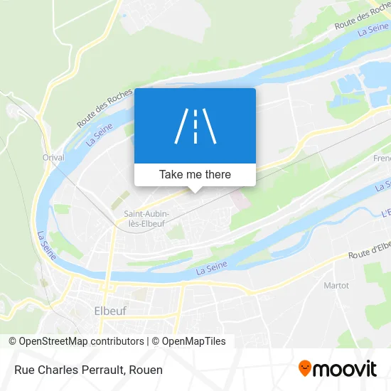 Rue Charles Perrault map