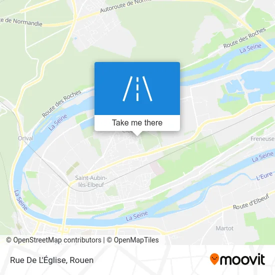 Rue De L'Église map