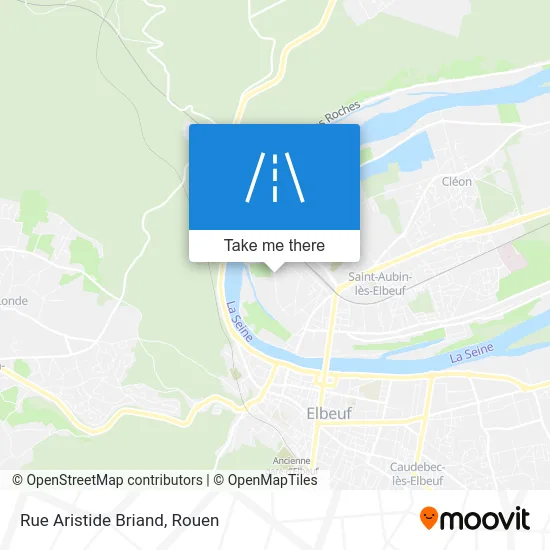 Rue Aristide Briand map