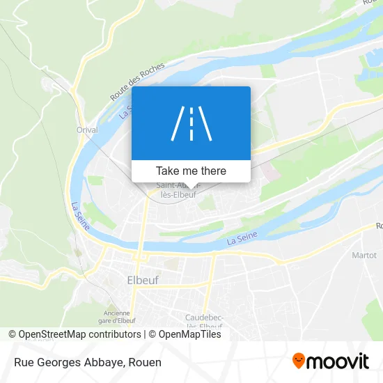Rue Georges Abbaye map