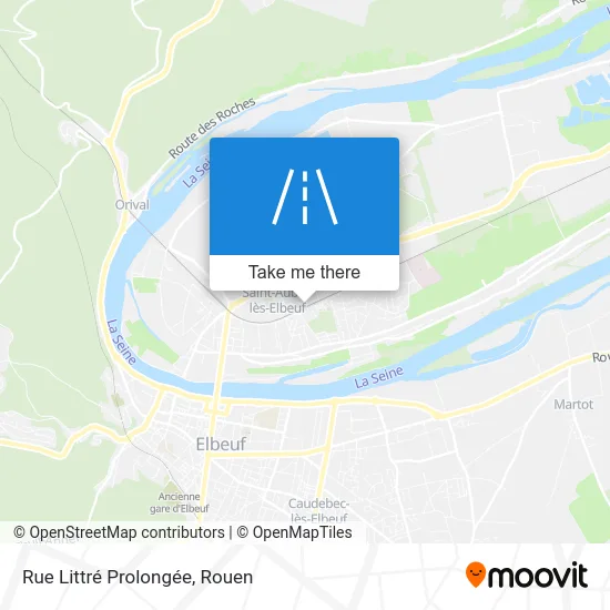 Rue Littré Prolongée map