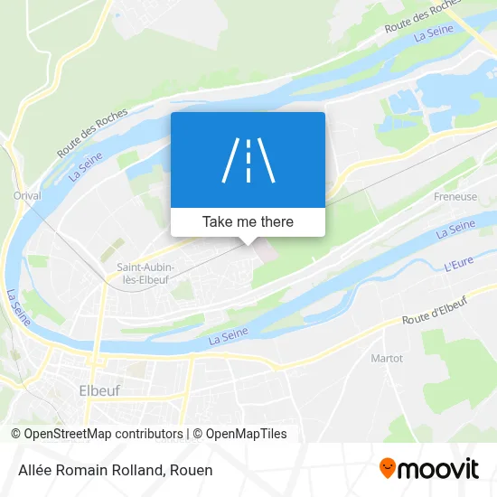 Allée Romain Rolland map