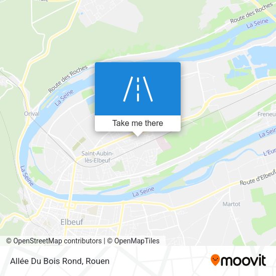 Allée Du Bois Rond map