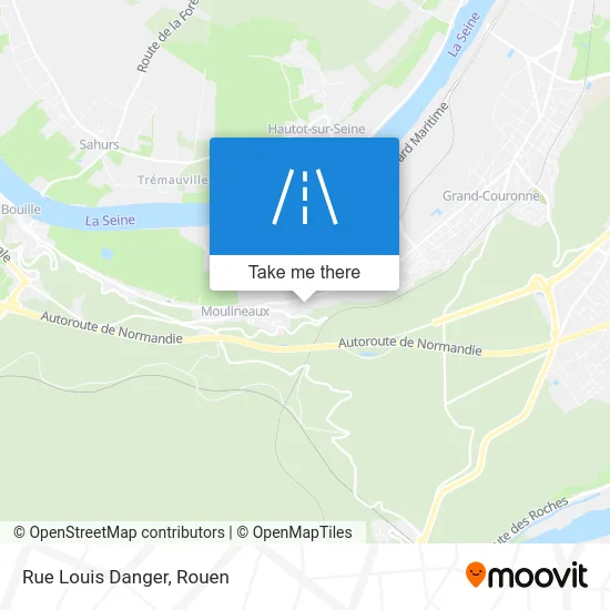 Rue Louis Danger map