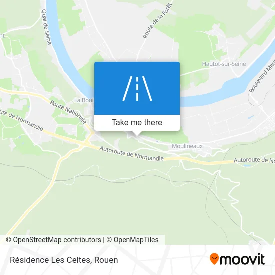 Résidence Les Celtes map