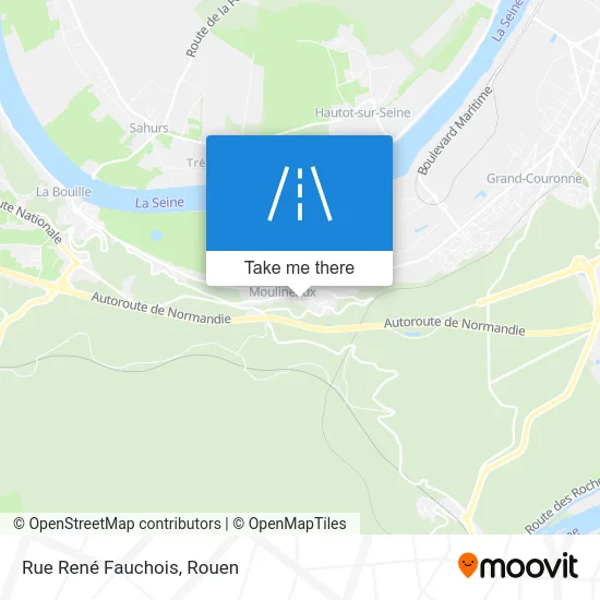 Rue René Fauchois map