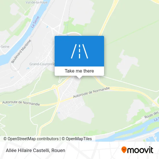 Allée Hilaire Castelli map