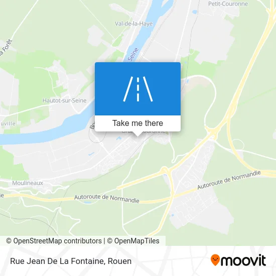 Rue Jean De La Fontaine map