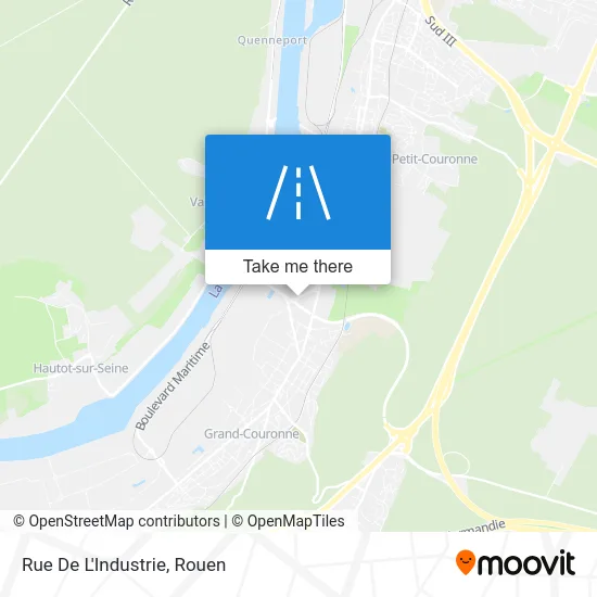 Rue De L'Industrie map