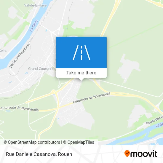 Rue Daniele Casanova map