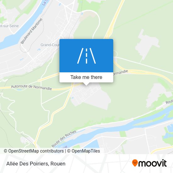 Allée Des Poiriers map