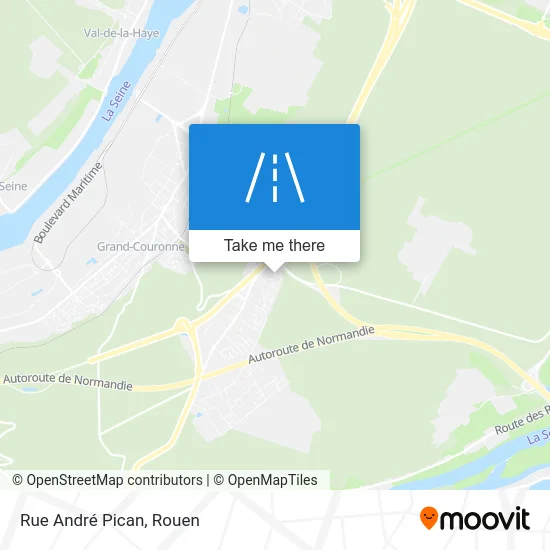 Rue André Pican map