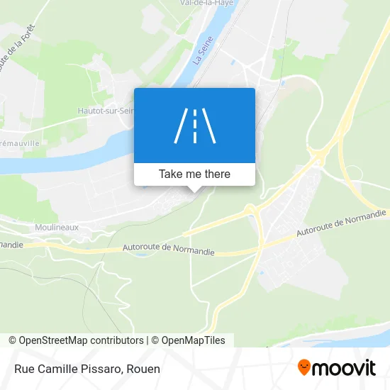 Rue Camille Pissaro map