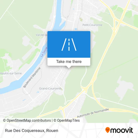 Rue Des Coquereaux map