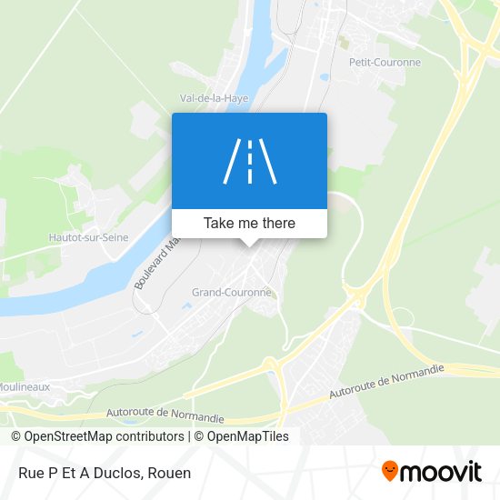 Rue P Et A Duclos map