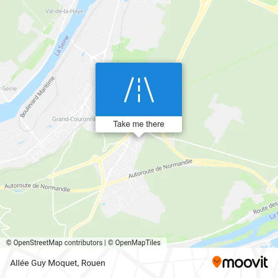 Allée Guy Moquet map