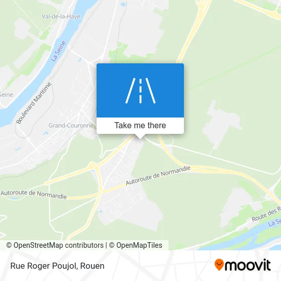 Rue Roger Poujol map