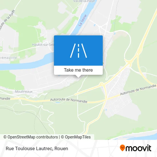 Rue Toulouse Lautrec map