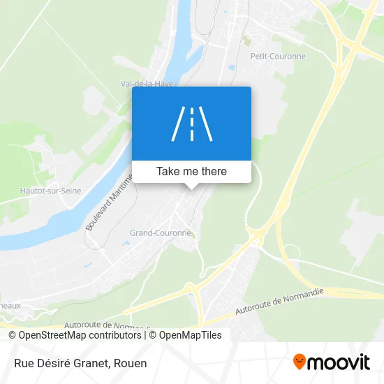 Rue Désiré Granet map