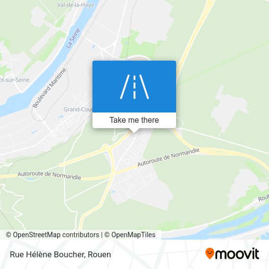 Rue Hélène Boucher map