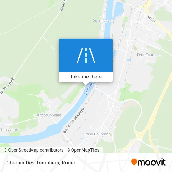 Chemin Des Templiers map