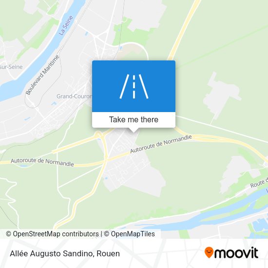 Allée Augusto Sandino map
