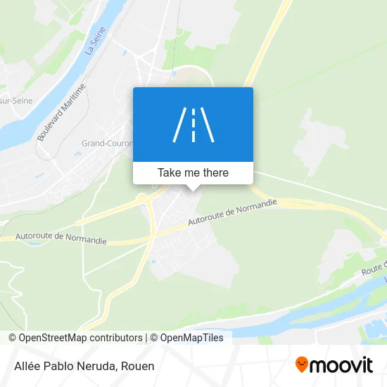 Allée Pablo Neruda map