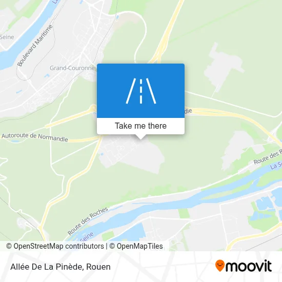 Allée De La Pinède map