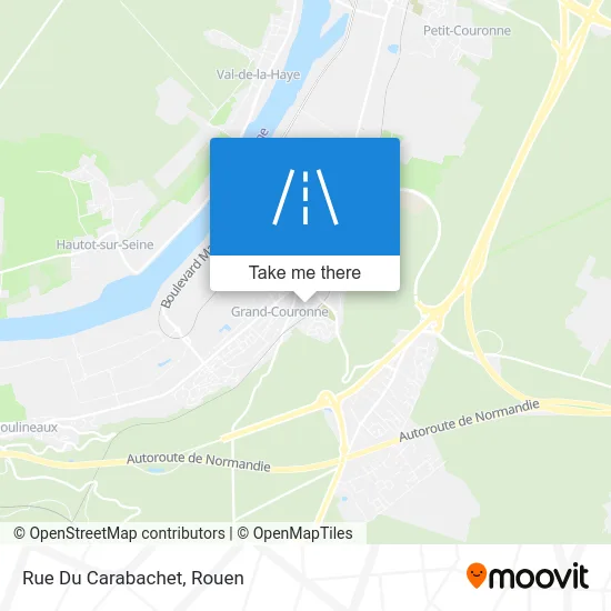 Rue Du Carabachet map